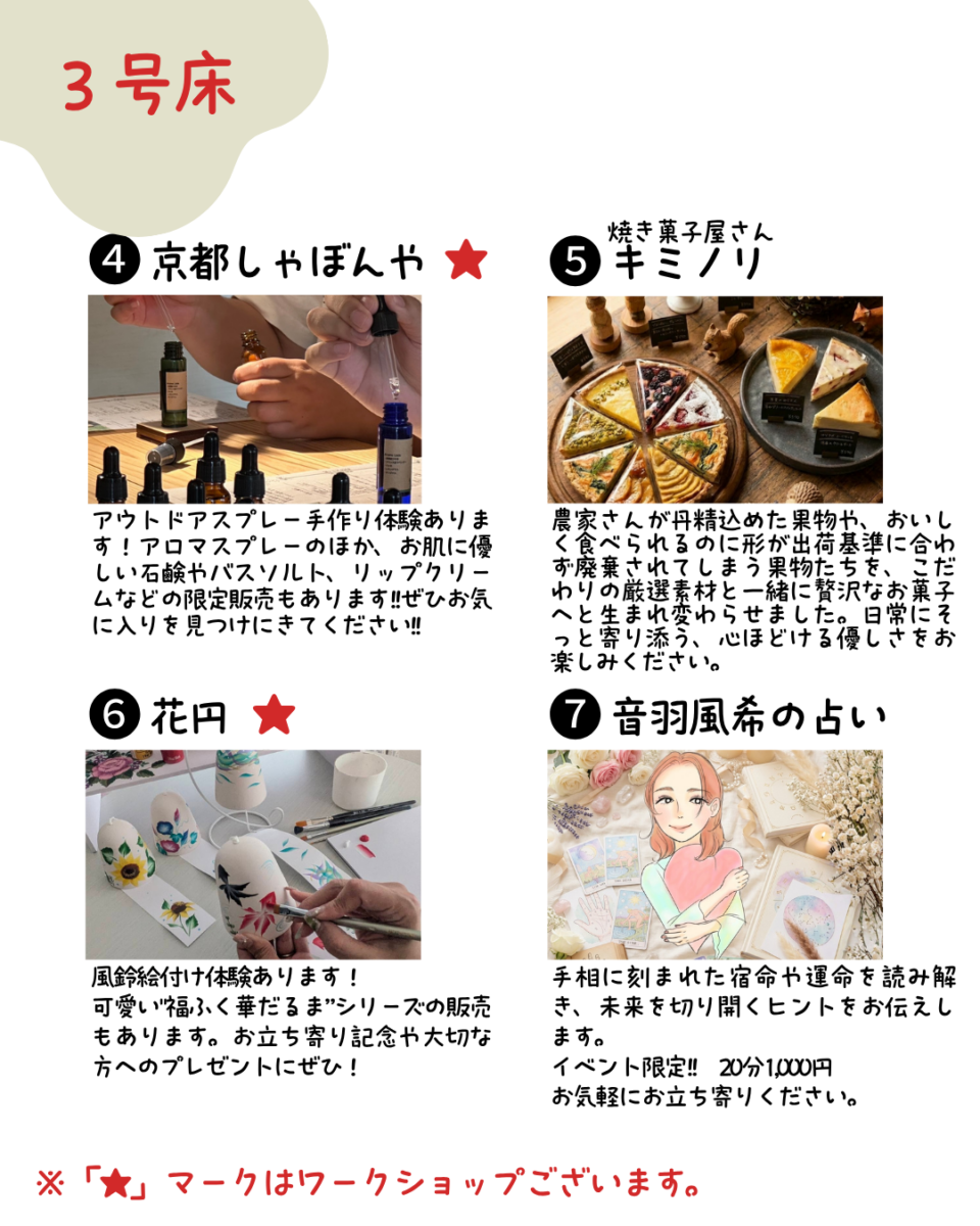 出店者案内 2